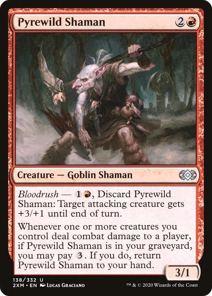 Pyrewild Shaman 138/332 (Double Masters) 