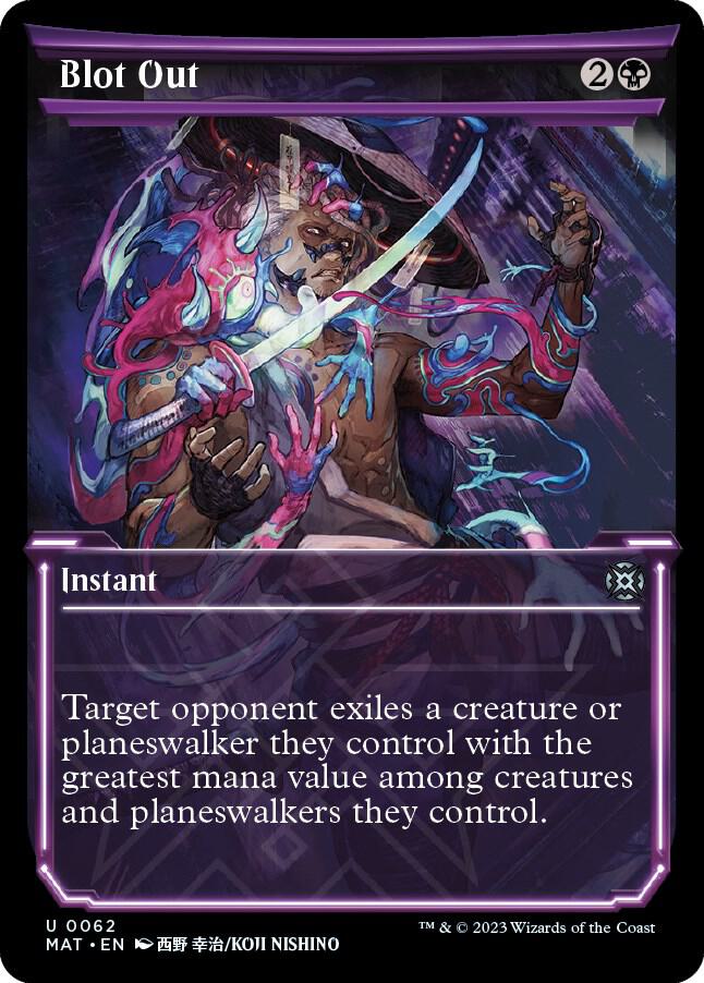 Blot Out 62/50 (March of the Machine: The Aftermath)  - Showcase