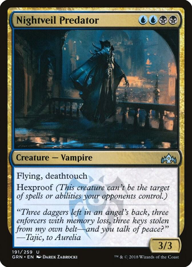 Nightveil Predator 191/259 (Guilds of Ravnica) 