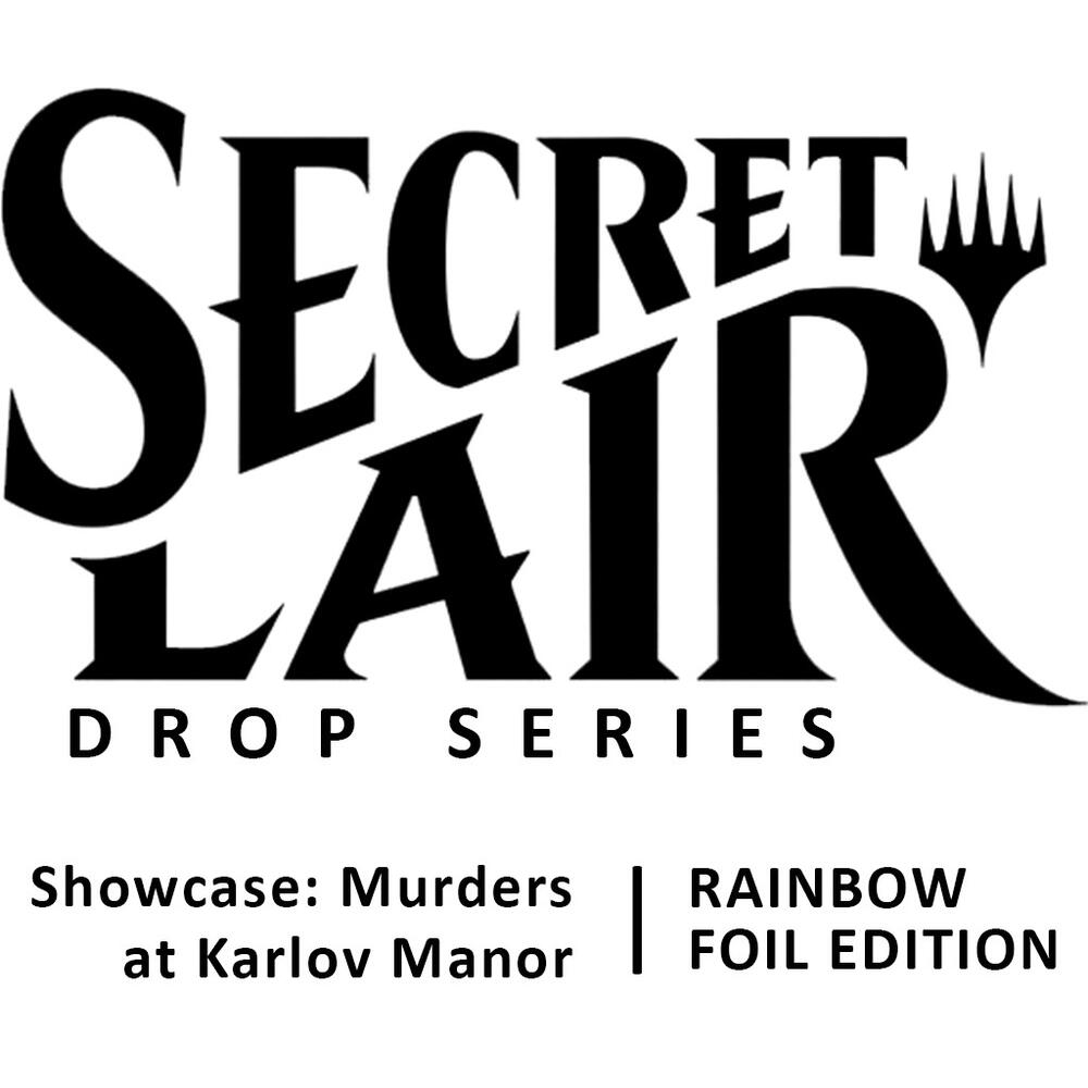 Secret Lair Drop Showcase Murders at Karlov Manor Rainbow Foil Edition