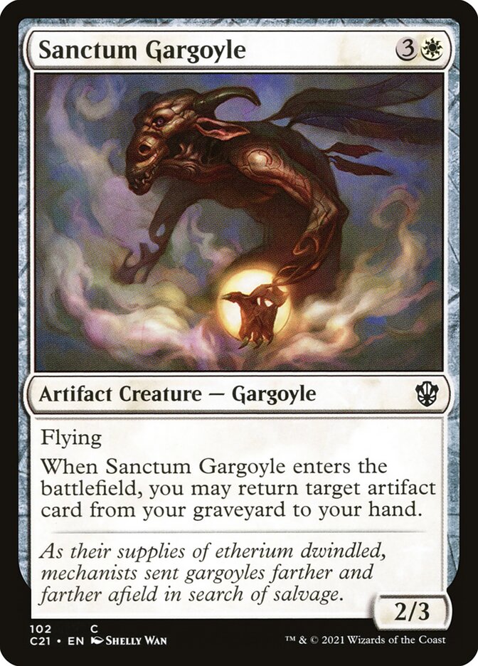 Sanctum Gargoyle 102/81 (Commander 2021) 