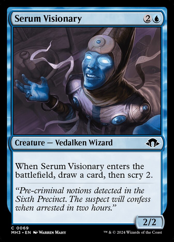 Serum Visionary 69/319 (Modern Horizons 3)  - Foil