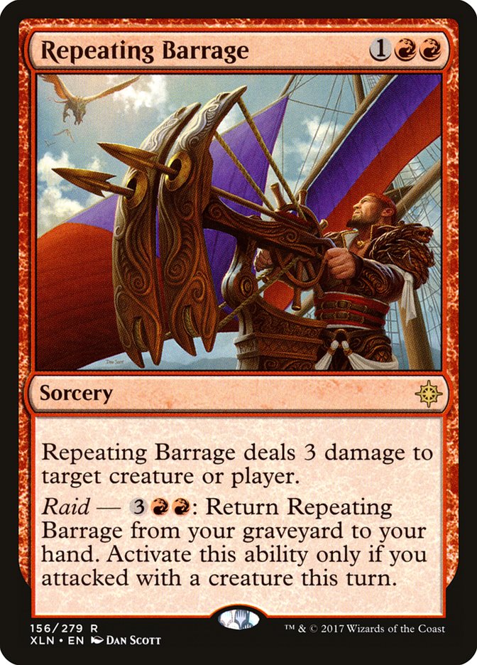 Repeating Barrage 156/279 (Ixalan) 
