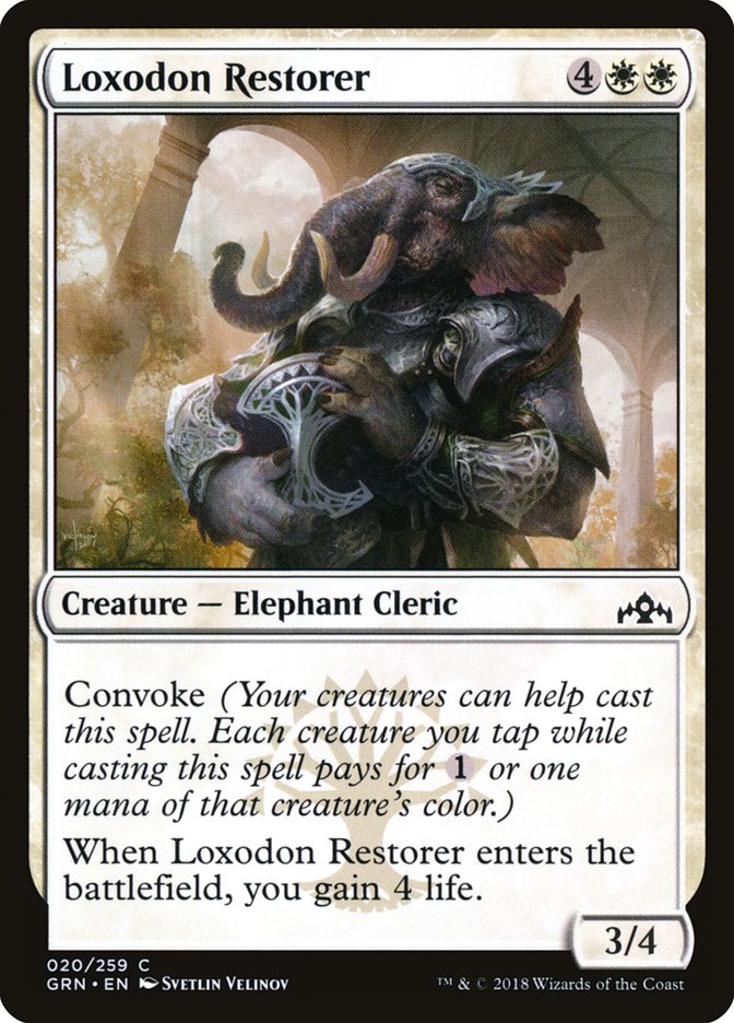 Loxodon Restorer 20/259 (Guilds of Ravnica) 
