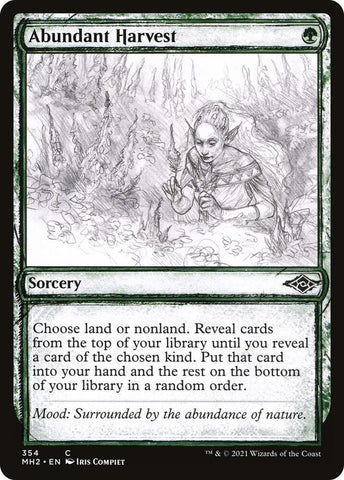 Abundant Harvest Showcase 354 (Modern Horizons 2) 