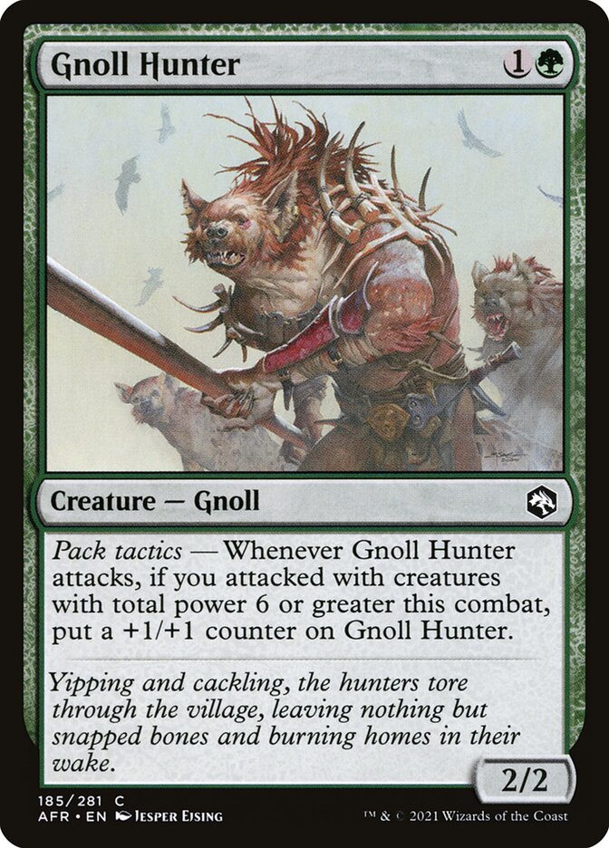 Gnoll Hunter 185 (Adventures in the Forgotten Realms) 