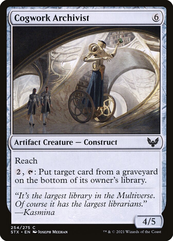 Cogwork Archivist 254 (Strixhaven: School of Mages) 