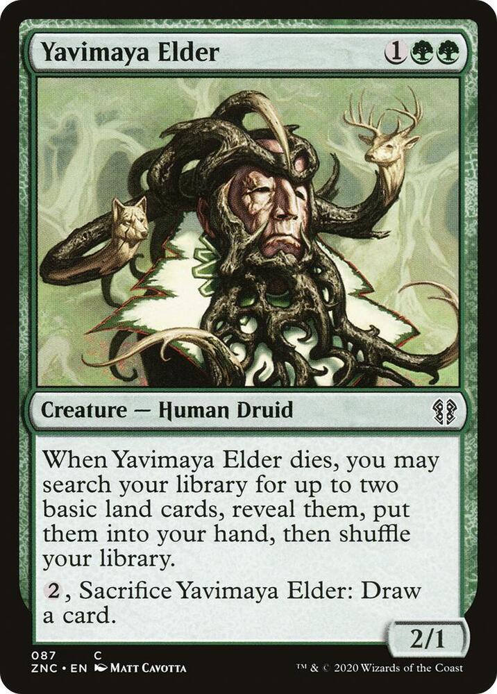 Yavimaya Elder 87/142 (Commander: Zendikar Rising) 