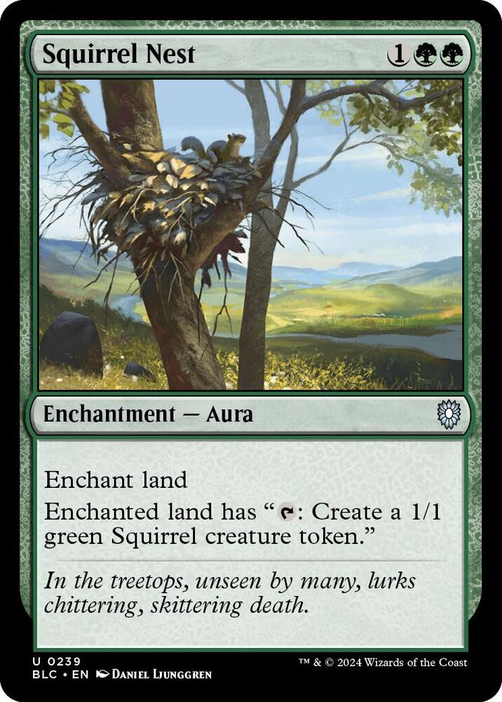 Squirrel Nest 239 (Commander: Bloomburrow) 