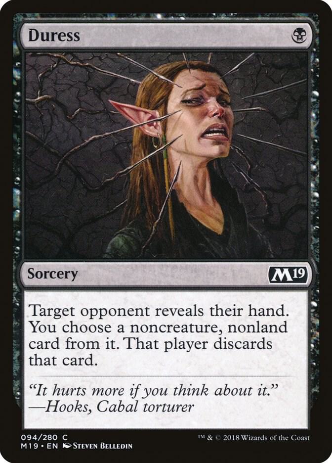 Duress 94/280 (Core Set 2019) 