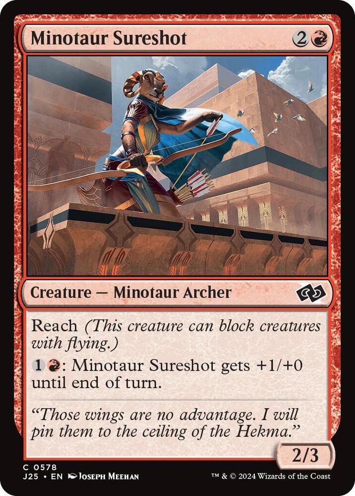 Minotaur Sureshot 578/779 (Foundations Jumpstart) 