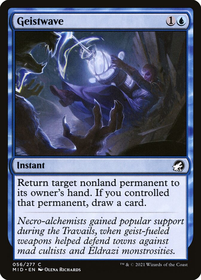 Geistwave 56/277 (Innistrad: Midnight Hunt) 