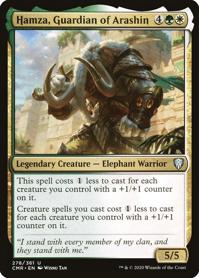 Hamza, Guardian of Arashin 278 (Commander Legends) 