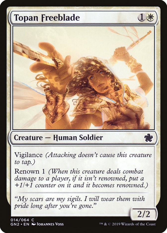 Topan Freeblade 14/64 (Magic Game Night 2019) 