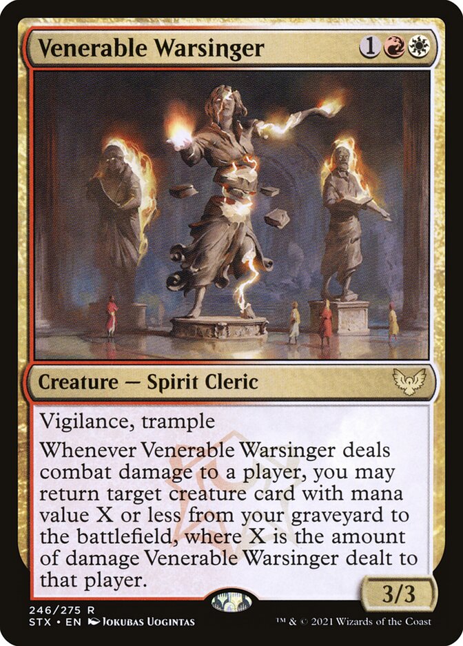 Venerable Warsinger 246 (Strixhaven: School of Mages) 