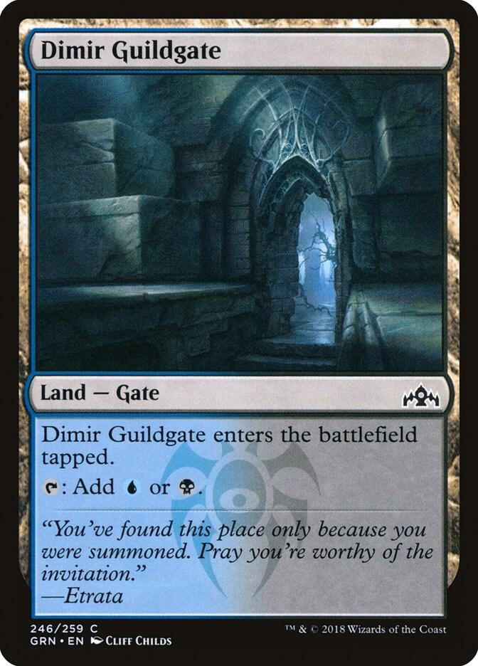 Dimir Guildgate 246 (Guilds of Ravnica)  - Foil