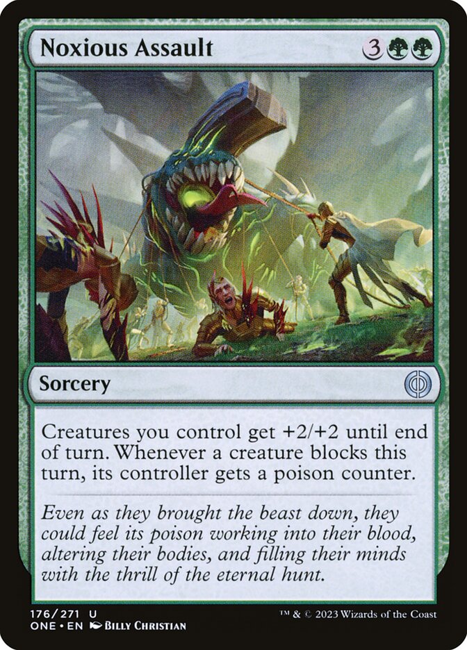 Noxious Assault 176 (Phyrexia: All Will Be One) 