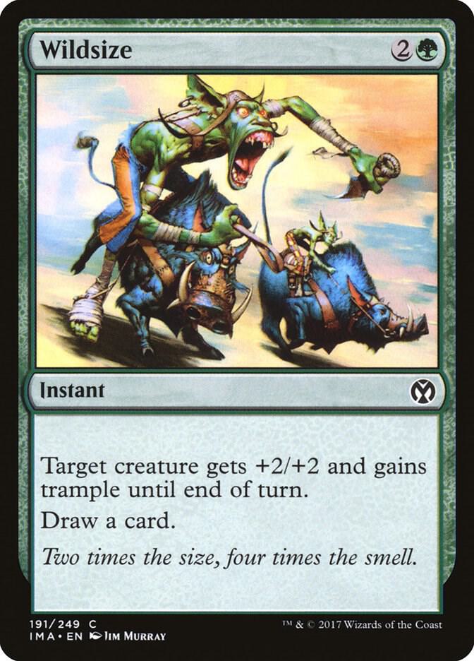 Wildsize 191/249 (Iconic Masters)  - Foil