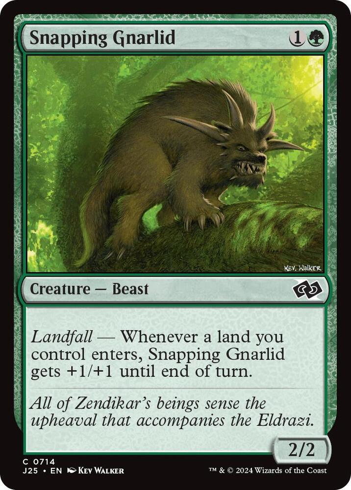 Snapping Gnarlid 714/779 (Foundations Jumpstart) 