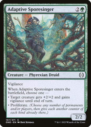 Adaptive Sporesinger 157/271 (Phyrexia: All Will Be One) 