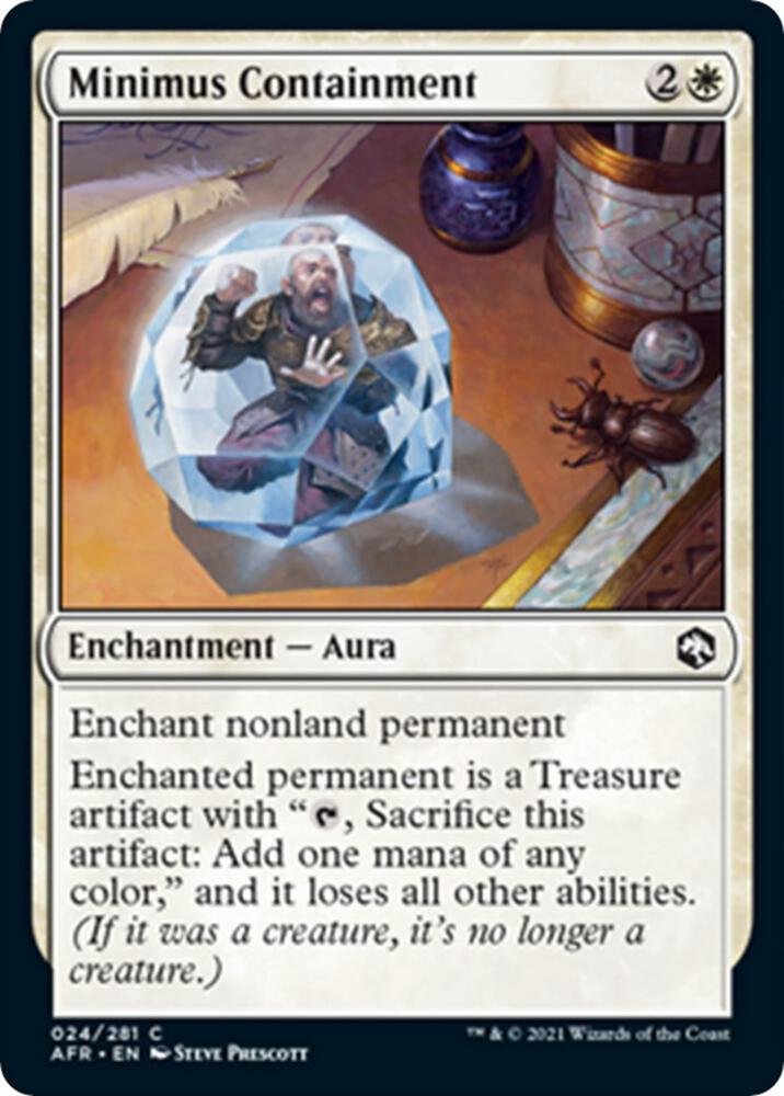 Minimus Containment 24 (Adventures in the Forgotten Realms)  - Foil