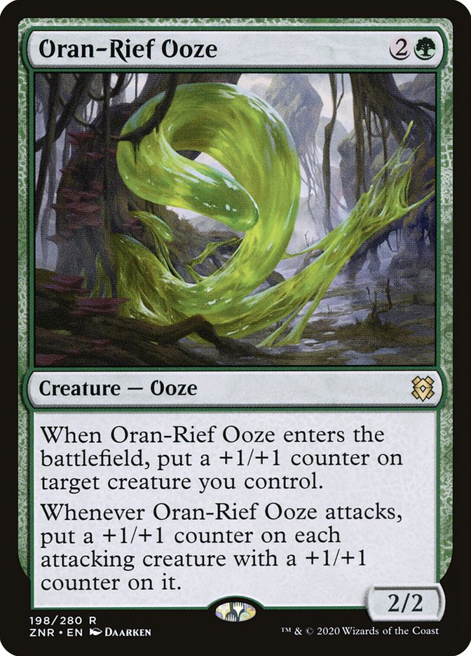 Oran-Rief Ooze 198/280 (Zendikar Rising) 