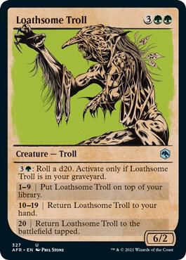 Loathsome Troll Showcase 327 (Adventures in the Forgotten Realms) 