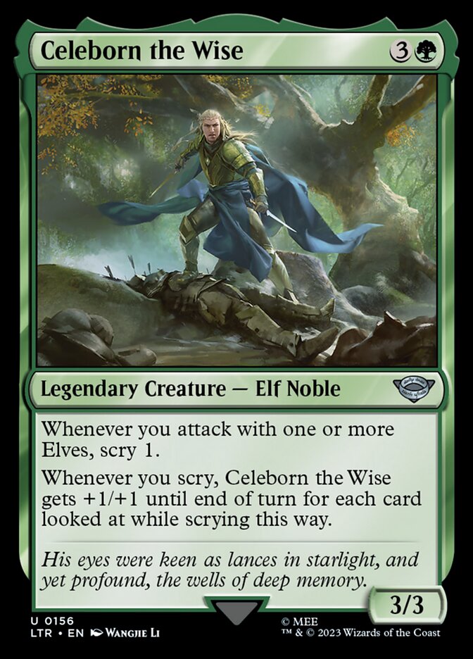 Celeborn the Wise 156 (Universes Beyond: The Lord of the Rings: Tales of Middle-earth)  - Foil