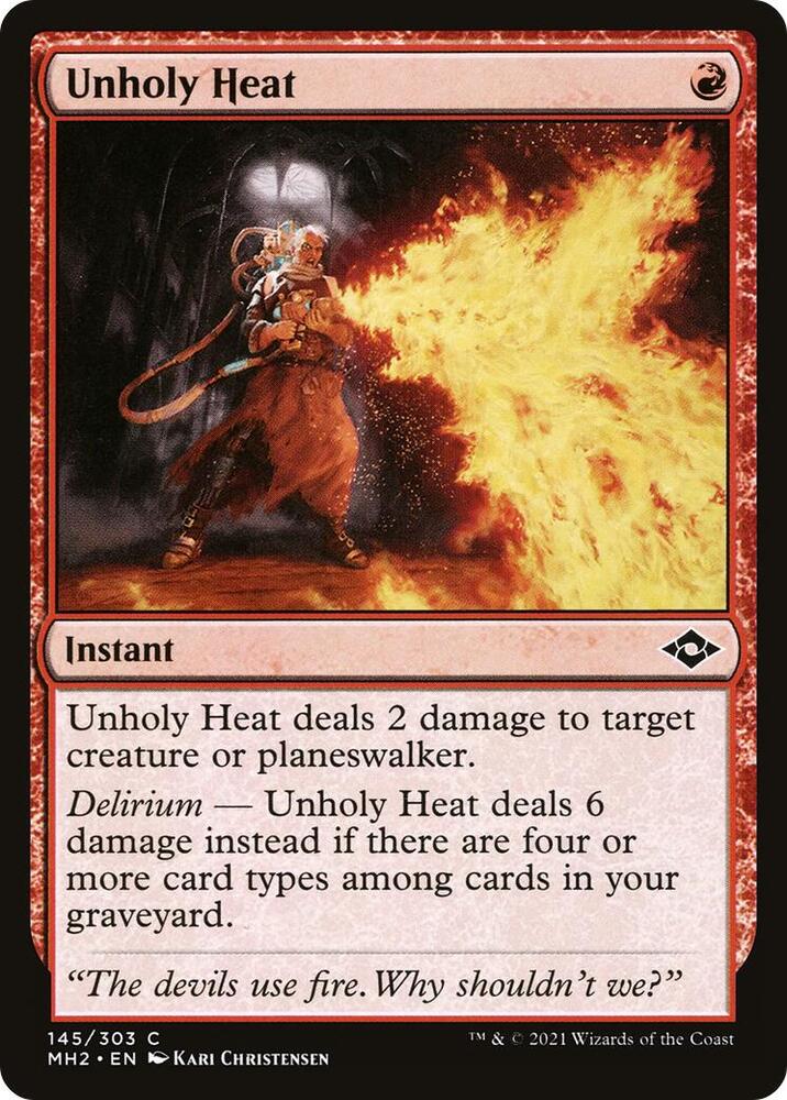 Unholy Heat 145 (Modern Horizons 2) 