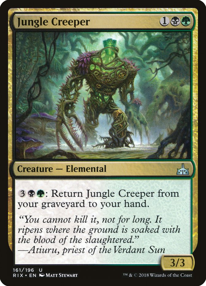 Jungle Creeper 161/196 (Rivals of Ixalan) 