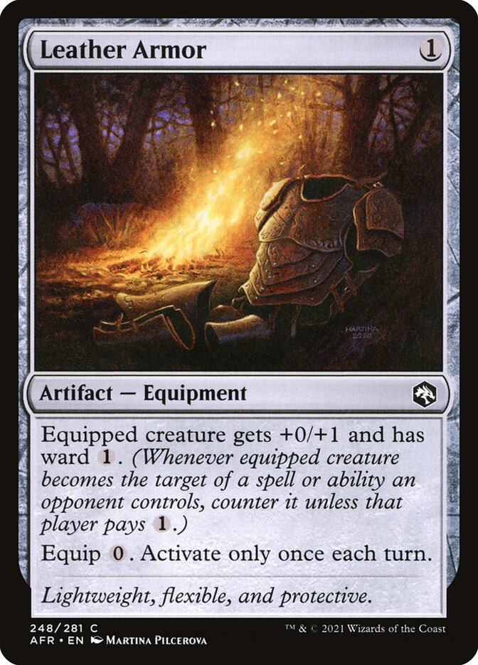 Leather Armor 248 (Adventures in the Forgotten Realms)  - Foil
