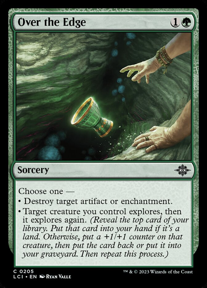 Over the Edge 205 (The Lost Caverns of Ixalan)  - Foil