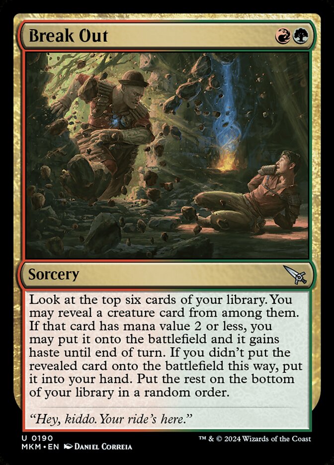 Break Out 190/286 (Murders at Karlov Manor)  - Foil