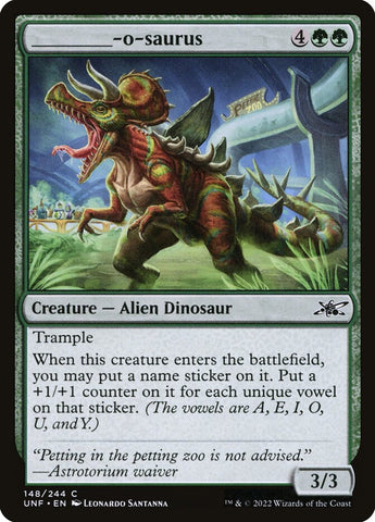 _____-o-saurus 148/244 (Unfinity) 