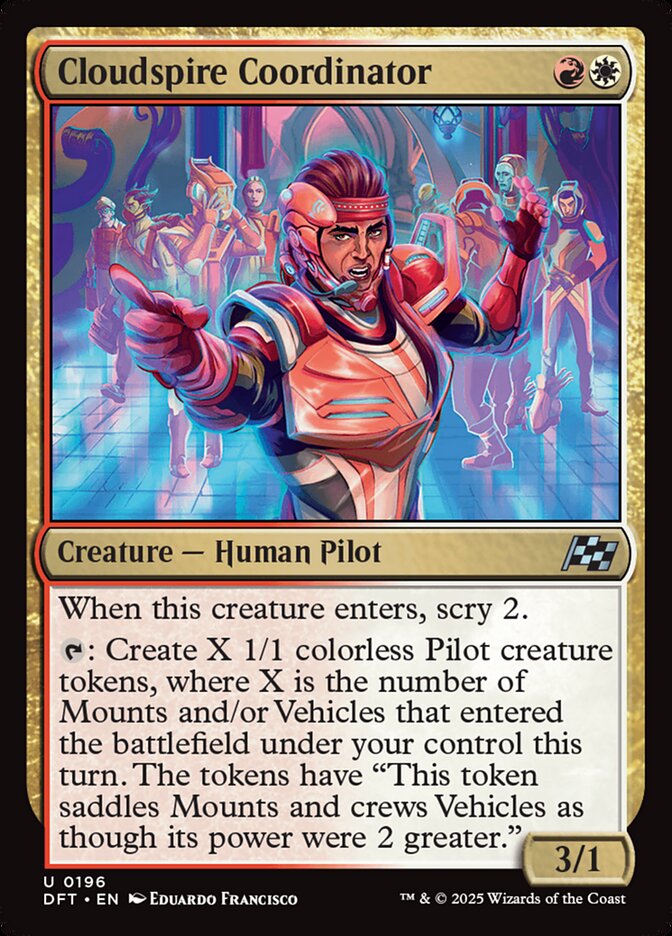 Cloudspire Coordinator 196 (Aetherdrift) 