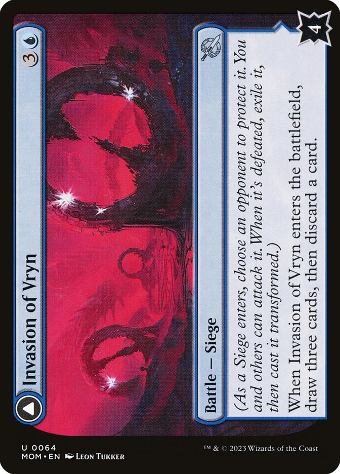 Invasion of Vryn // Overloaded Mage-Ring 64/291 (March of the Machine) 