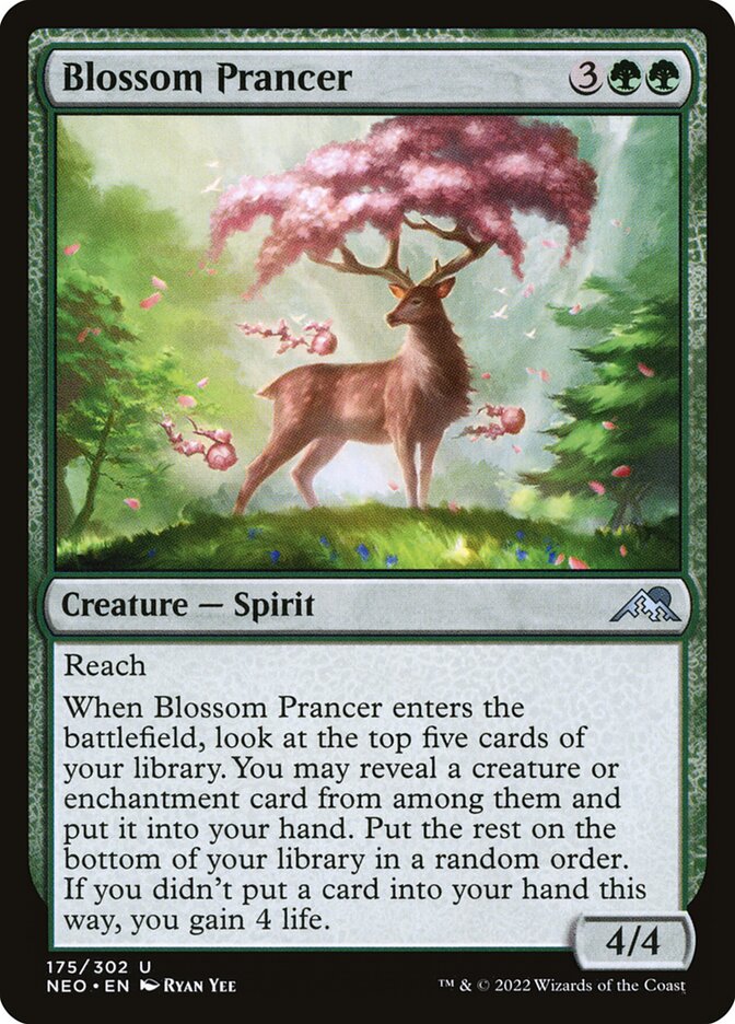 Blossom Prancer 175/302 (Kamigawa: Neon Dynasty) 