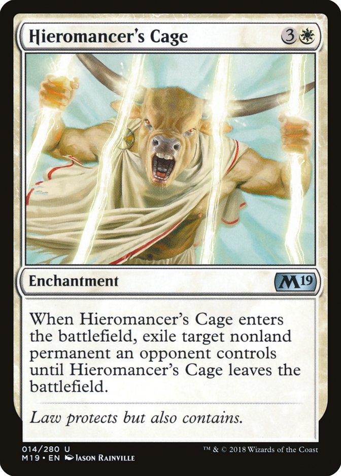 Hieromancer's Cage 14/280 (Core Set 2019) 