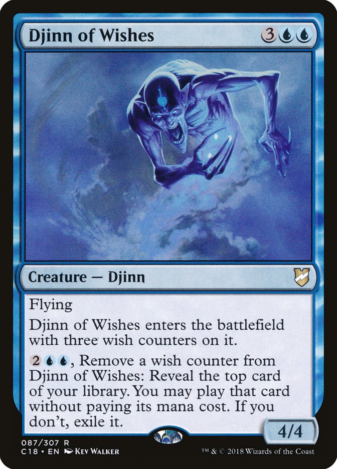 Djinn of Wishes 87 (Commander 2018) 