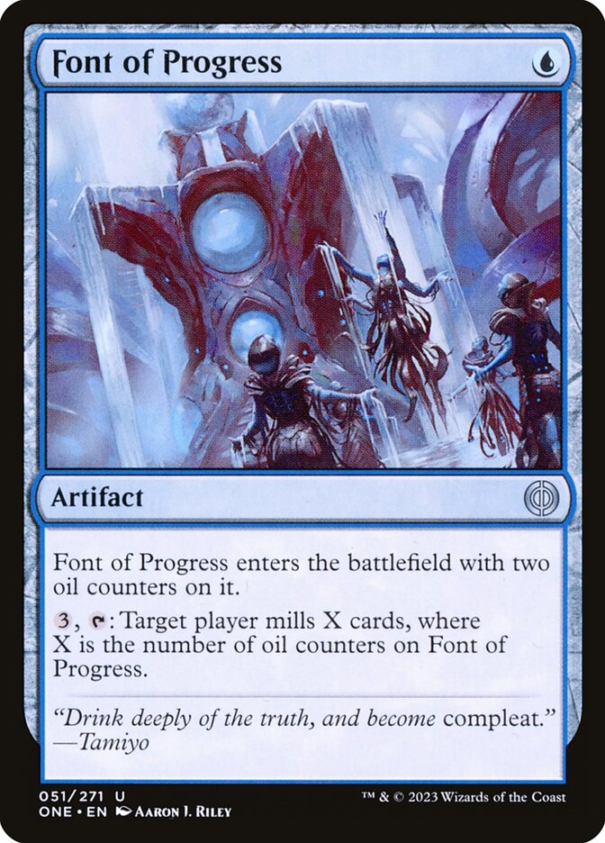 Font of Progress 51/271 (Phyrexia: All Will Be One) 