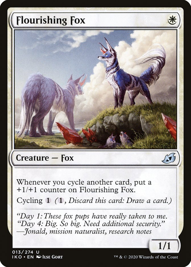 Flourishing Fox 13/274 (Ikoria: Lair of Behemoths) 