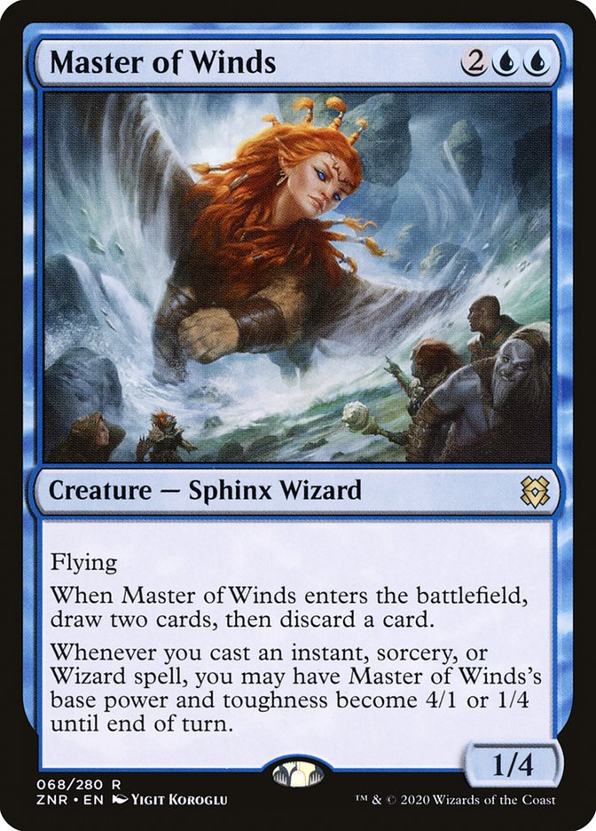 Master of Winds 68/280 (Zendikar Rising) 