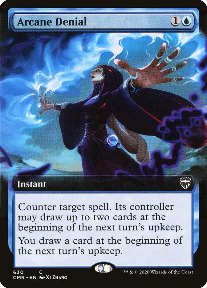 Arcane Denial 630 (Commander Legends)  - Extended Art