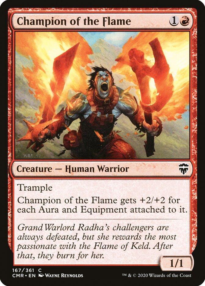 Champion of the Flame 167 (Commander Legends)  - Foil