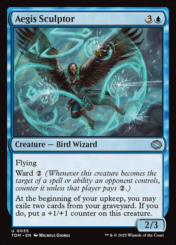 Aegis Sculptor 35/291 (Tarkir: Dragonstorm)  - Foil
