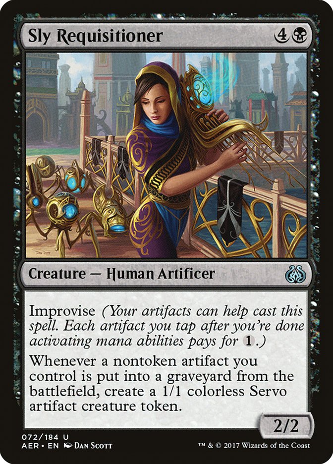Sly Requisitioner 72/184 (Aether Revolt) 