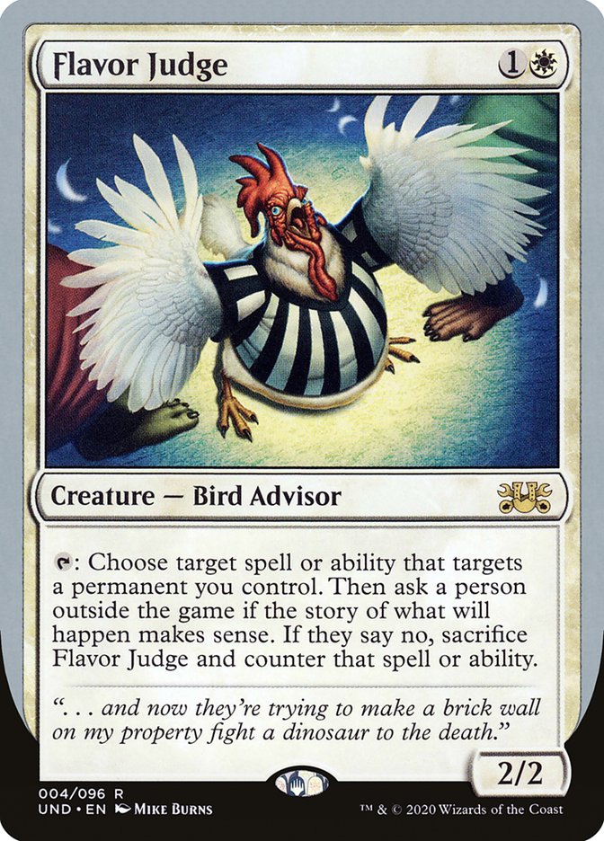 Flavor Judge 4/96 (Unsanctioned) 