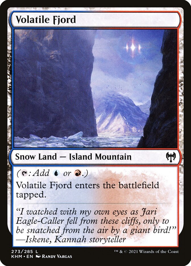 Volatile Fjord 273 (Kaldheim) 