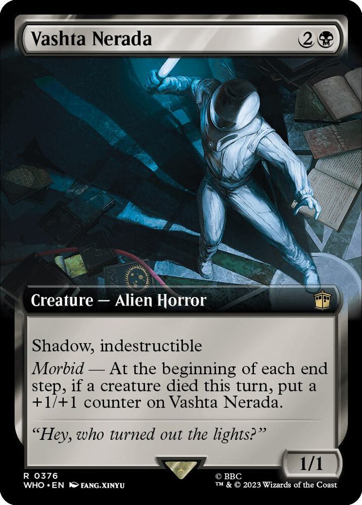 Vashta Nerada 376/331 (Universes Beyond: Doctor Who)  - Extended Art