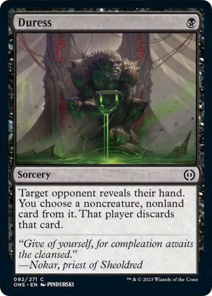 Duress 92/271 (Phyrexia: All Will Be One) 